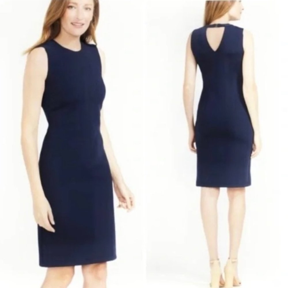 NWT J. McLaughlin Barry Blue Dress Size L